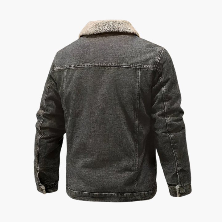 Men’s Fleece-Lined Denim Jacket