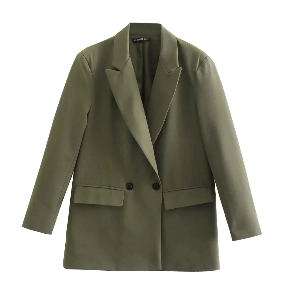 Women's Double-Breasted Blazer
