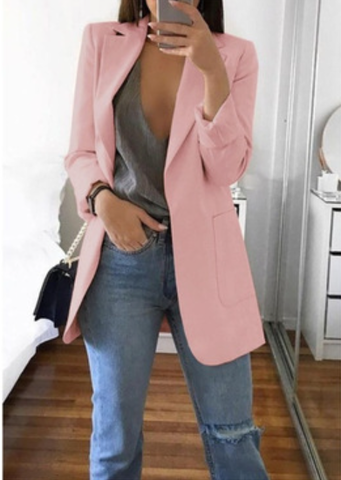 Trendy Women's Blazer Coat - Elise