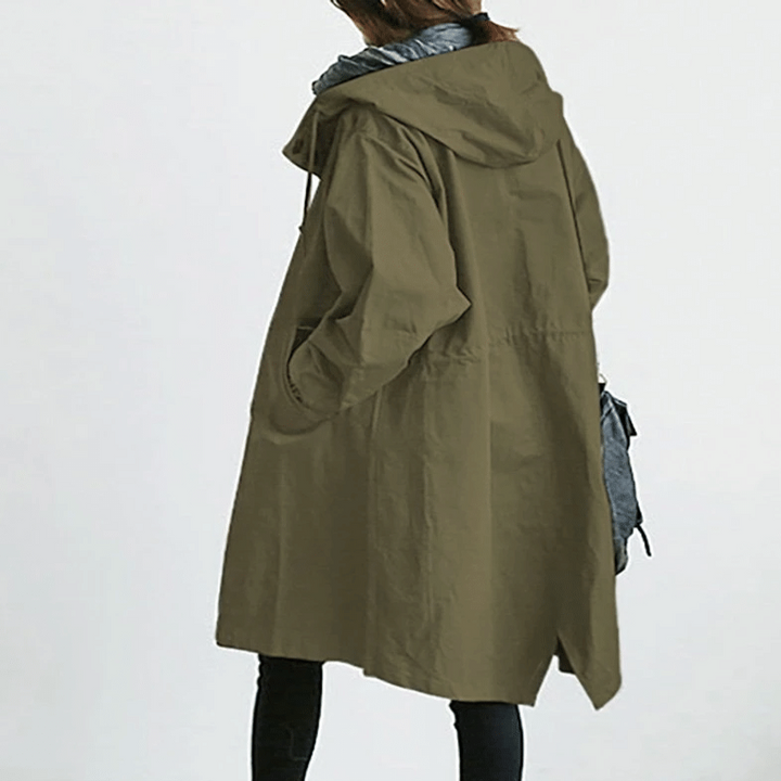 Lune London | Rain jacket with hood - Waterproof - Oversized windbreaker