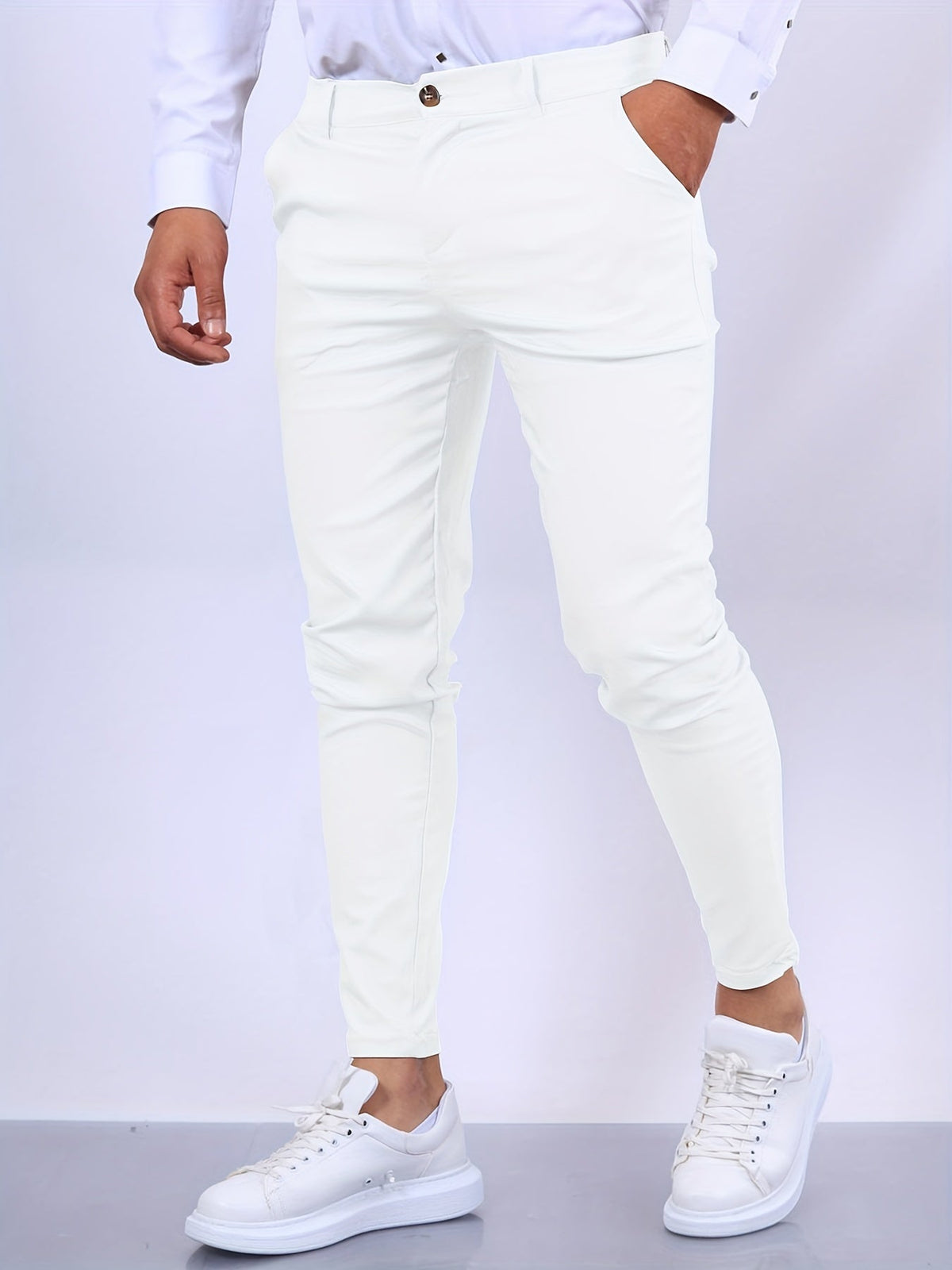 Orlando – Skinny Pants with Stretch for men