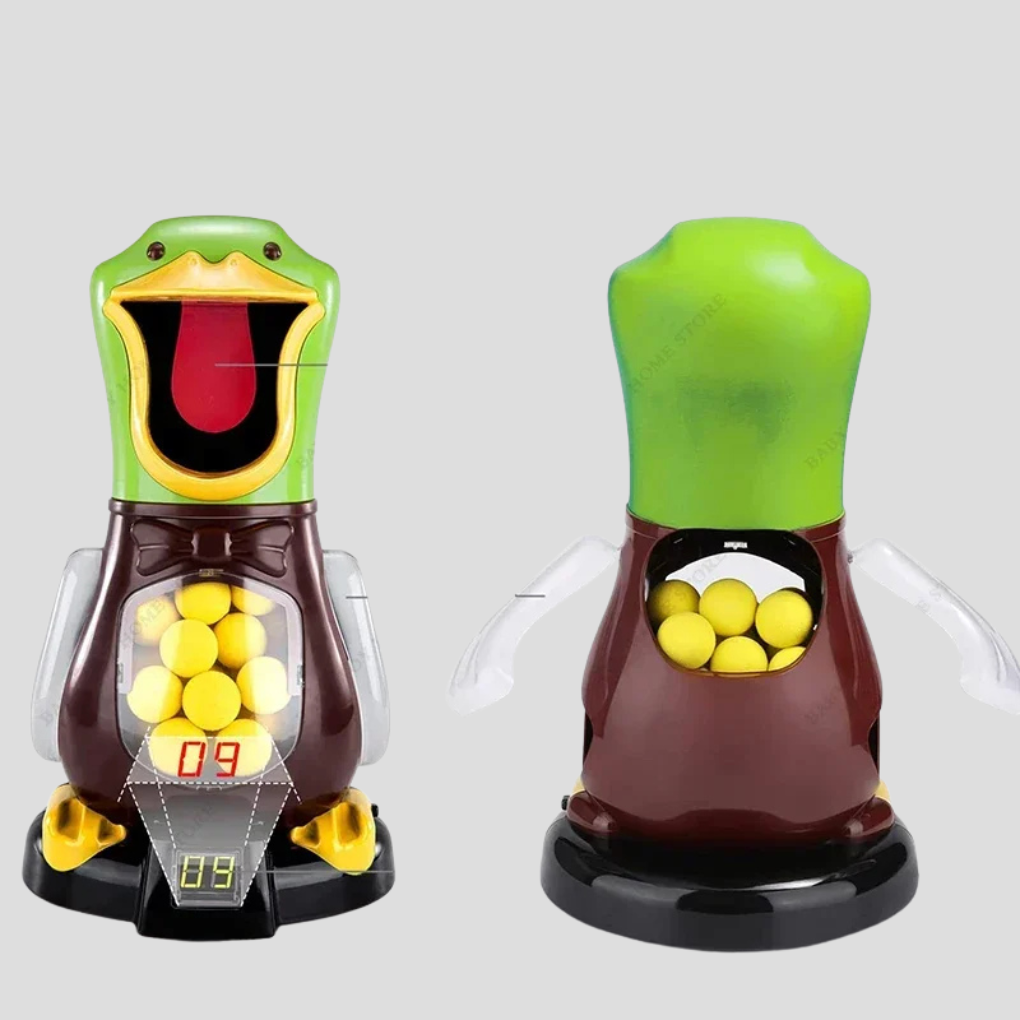Air Powered Soft Bullet Game with Walking Duck and Lights