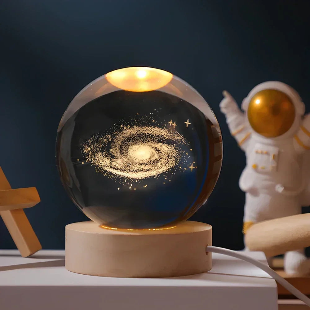 3D Celestial Planet Night Light USB Powered LED Lamp