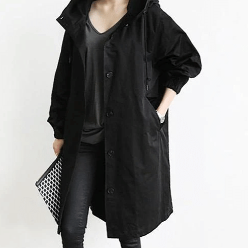 Lune London | Rain jacket with hood - Waterproof - Oversized windbreaker