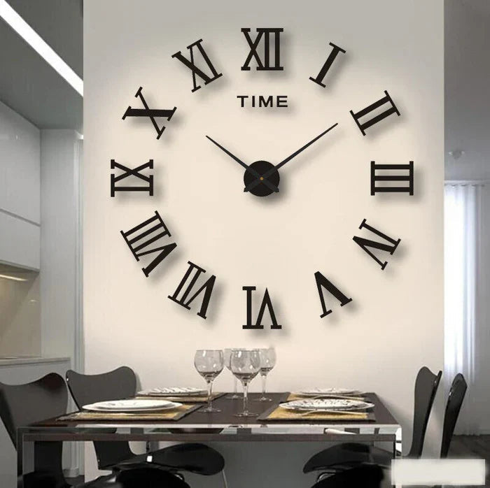 Modern Silent Home Wall Clock Decorative Design