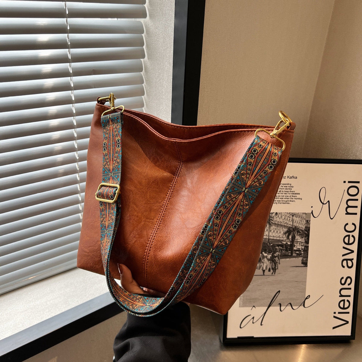 Galina – Leather Bag with Large Capacity for women