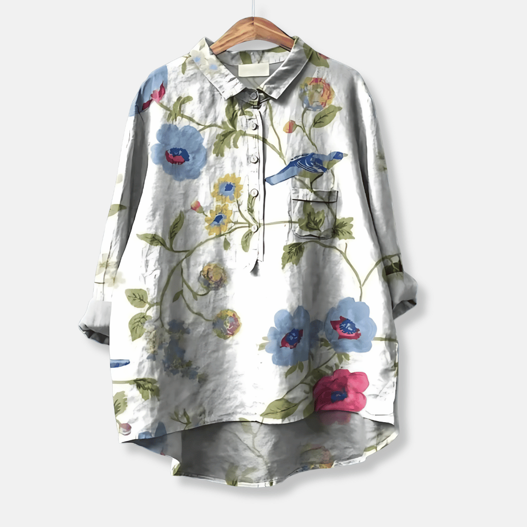 Women’s Loose Fit Long Blouse