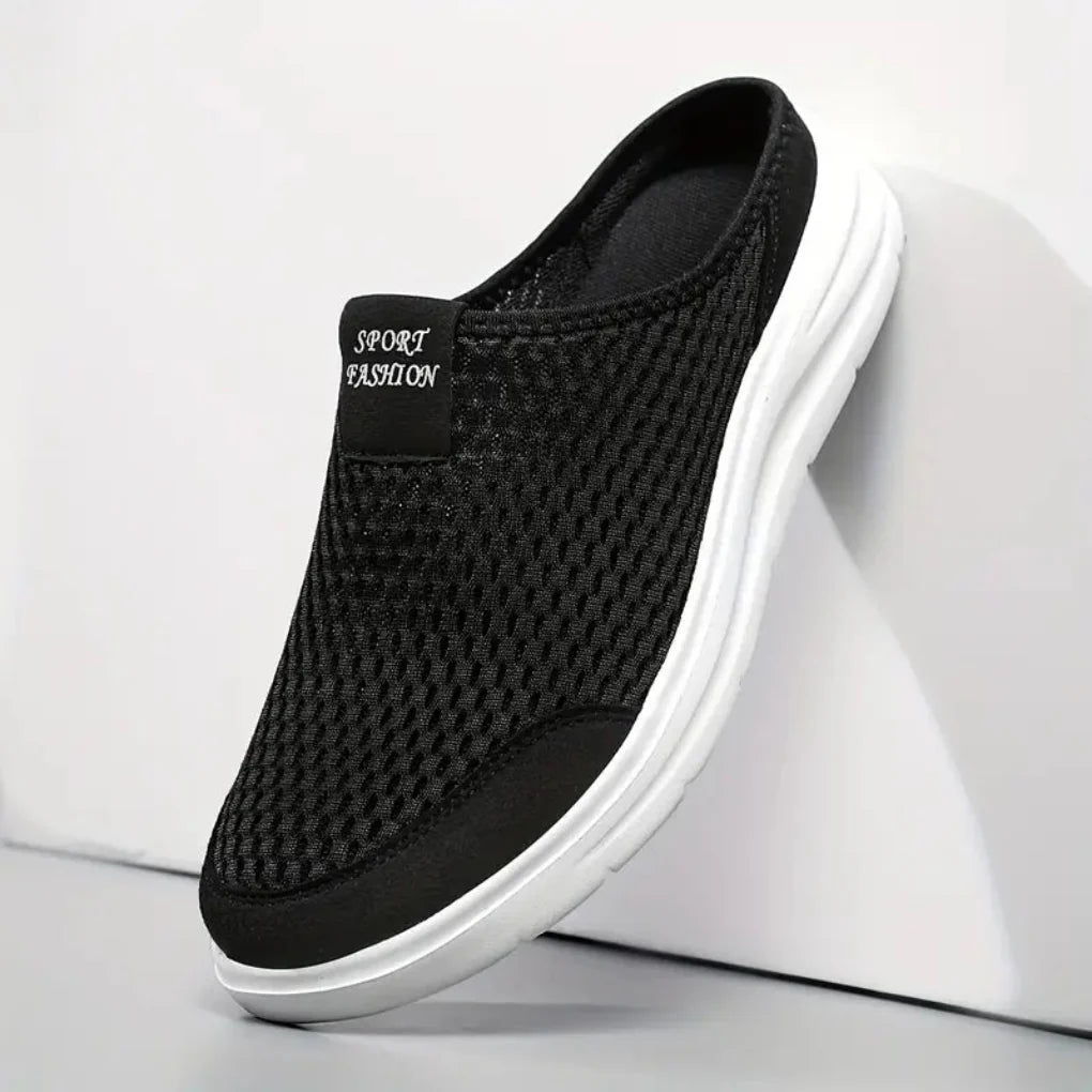 Men’s Cushioned Slip-On Sandals with Arch Support