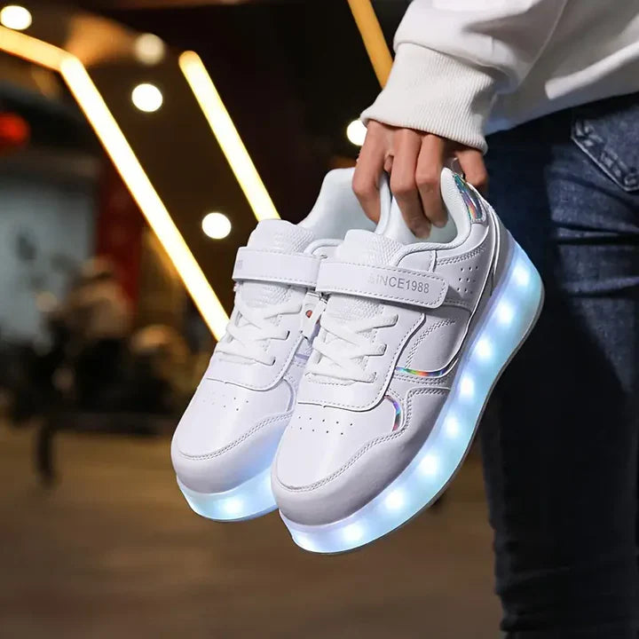 Kids' Light-Up Roller Shoes
