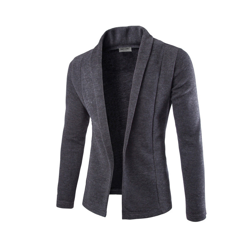 Ladies elegant cardigan with modern cut and large lapels Lune London