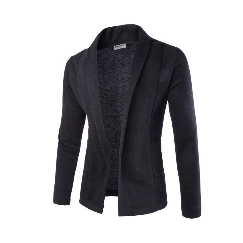 Ladies elegant cardigan with modern cut and large lapels Lune London