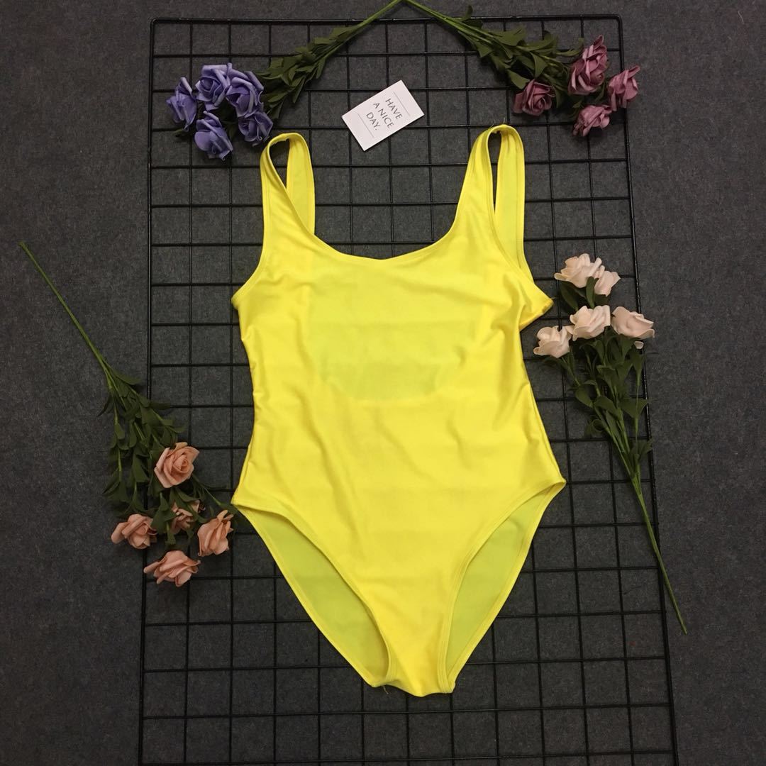 Classic one-piece swimsuit with high back Lune London for women