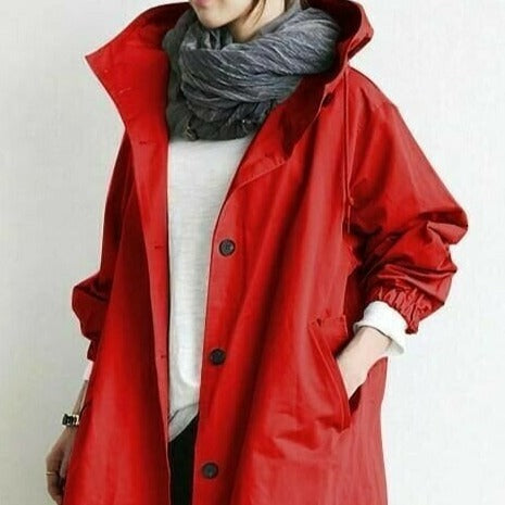Lune London | Rain jacket with hood - Waterproof - Oversized windbreaker