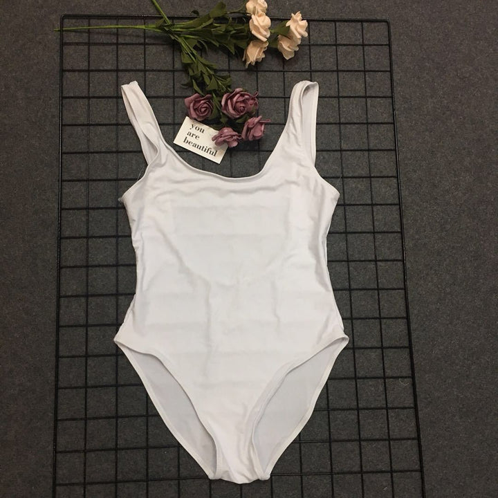 Women's swimsuit with a high cut and chic and stylish design
