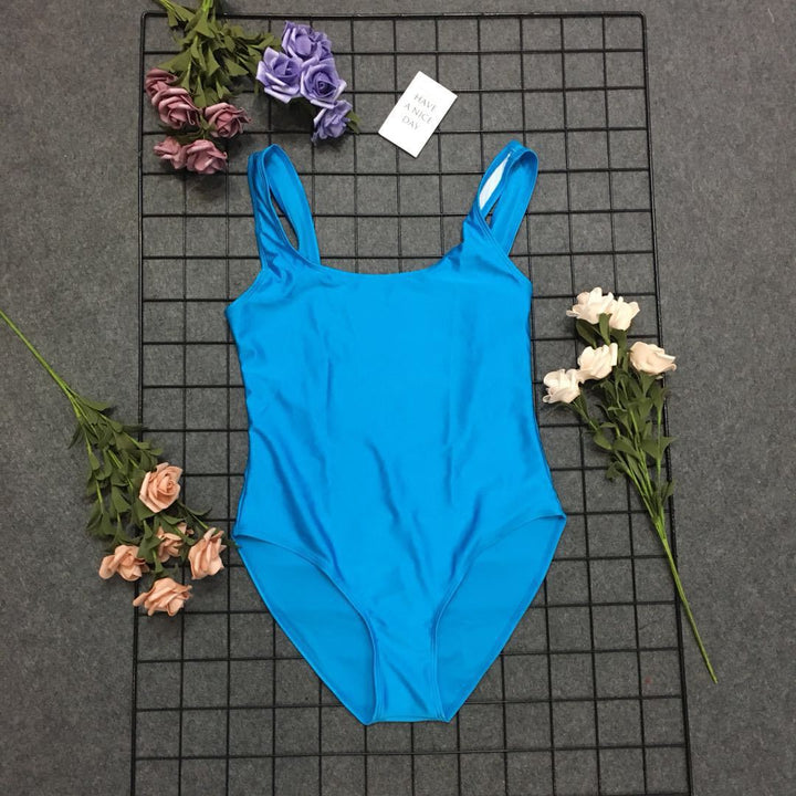 Women's swimsuit with a high cut and chic and stylish design
