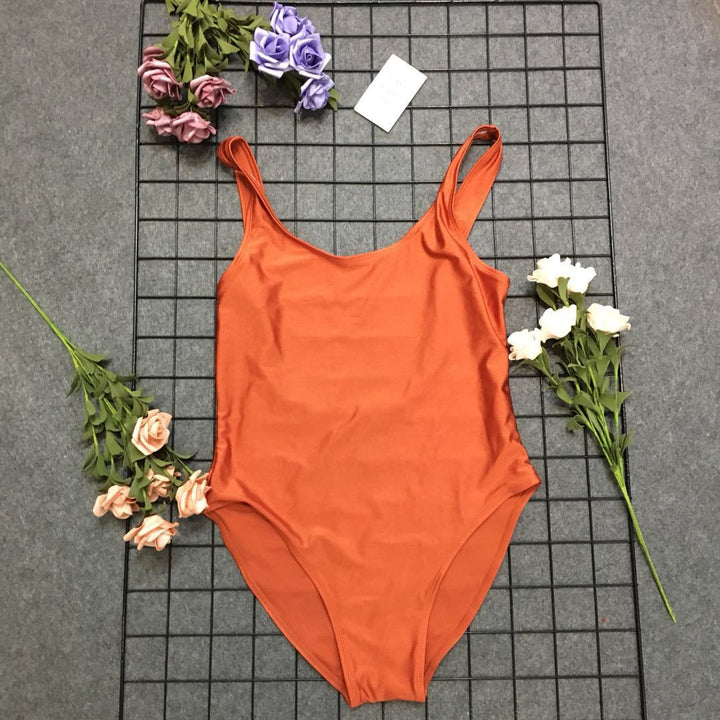 Women's swimsuit with a high cut and chic and stylish design