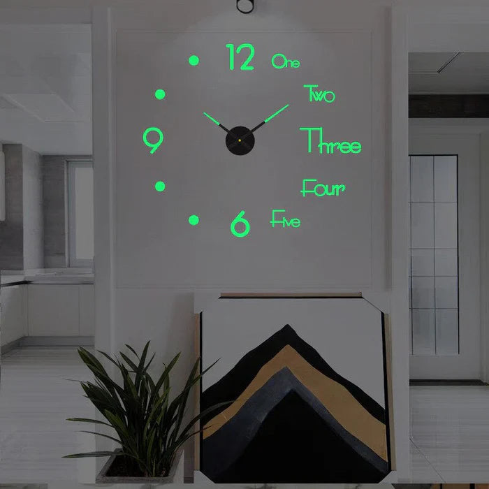 Modern Silent Home Wall Clock Decorative Design