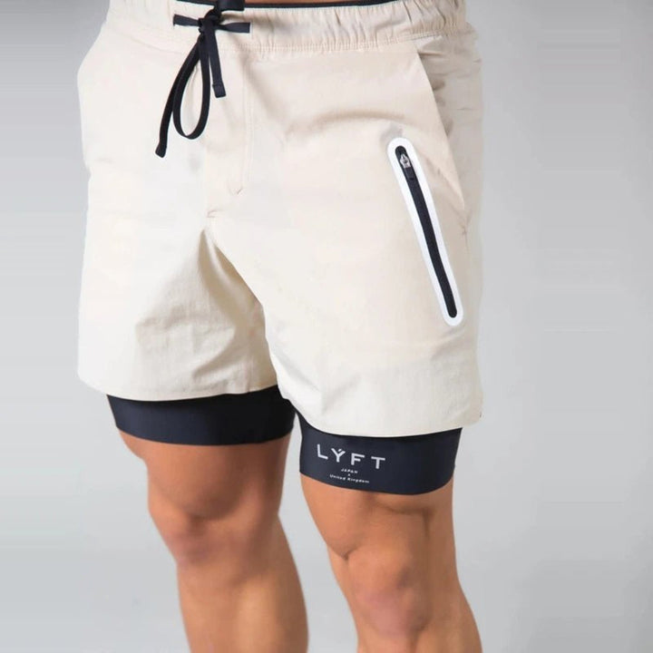 Men's 2-in-1 Sports and Training Shorts