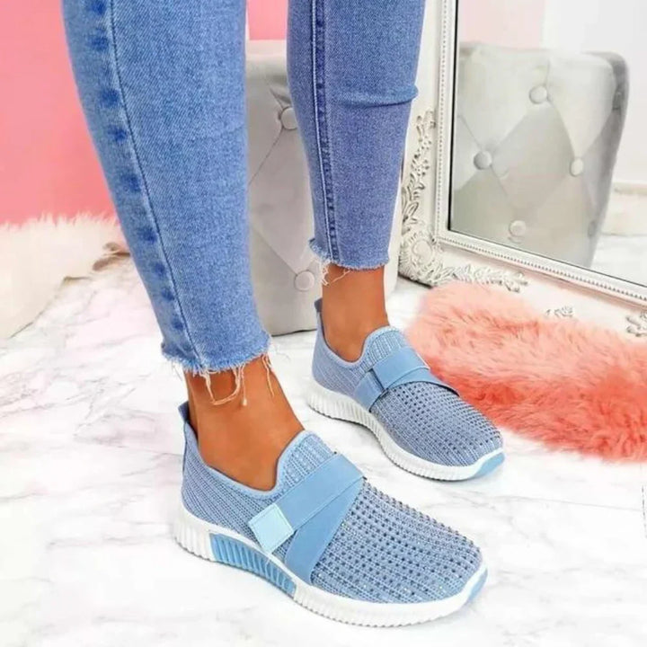 Breathable comfortable Slip-On Sneakers for Women