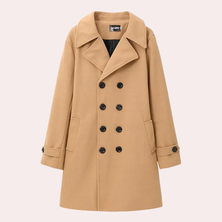 Andrew – Premium Men's Coat for Effortless Elegance