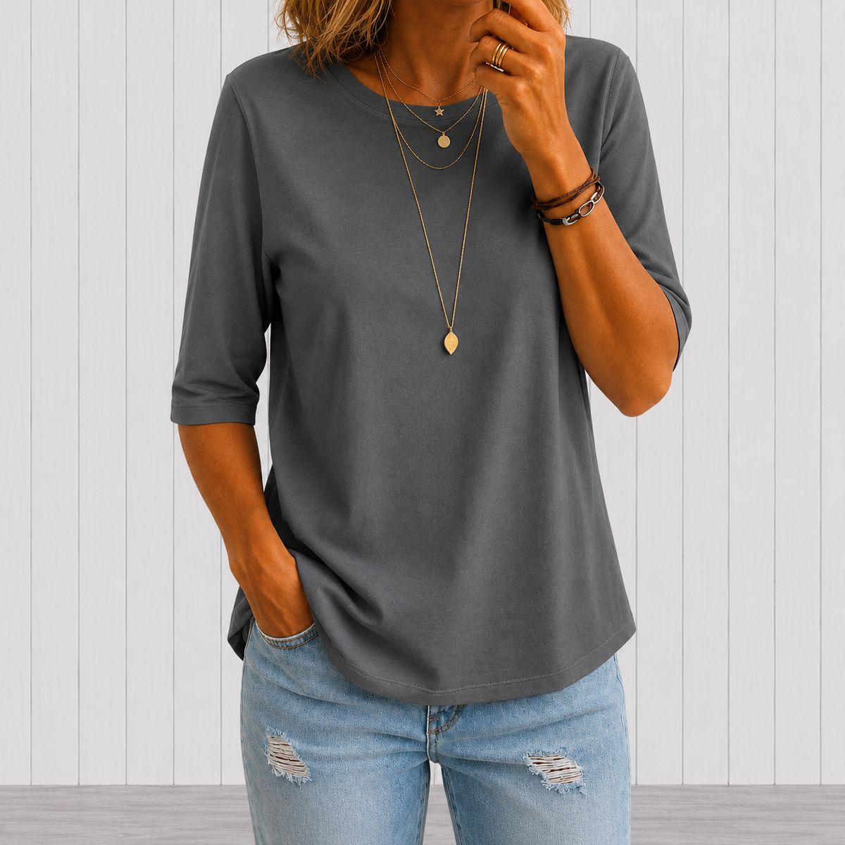 Women's Relaxed Everyday Short-Sleeve T-Shirt