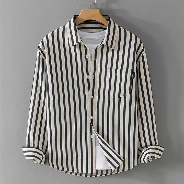 comfortable Long Sleeve Style with Chest Pocket