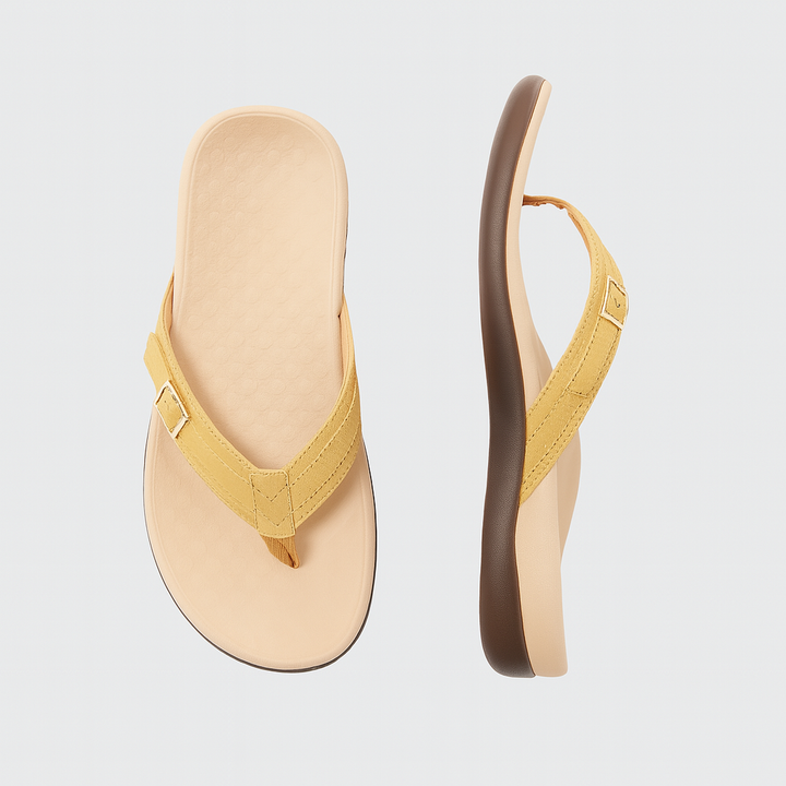 Women’s Cushioned Flip Flops with Arch Support