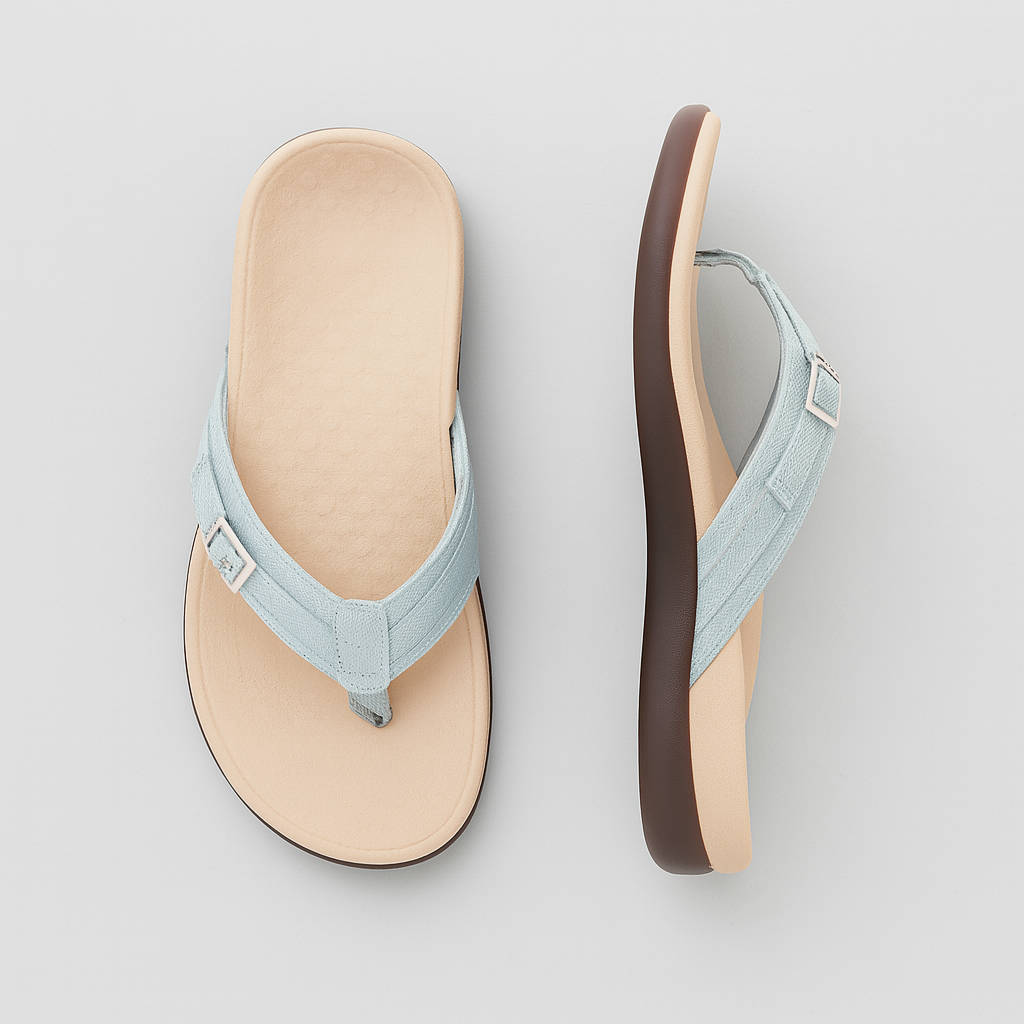 Women’s Cushioned Flip Flops with Arch Support