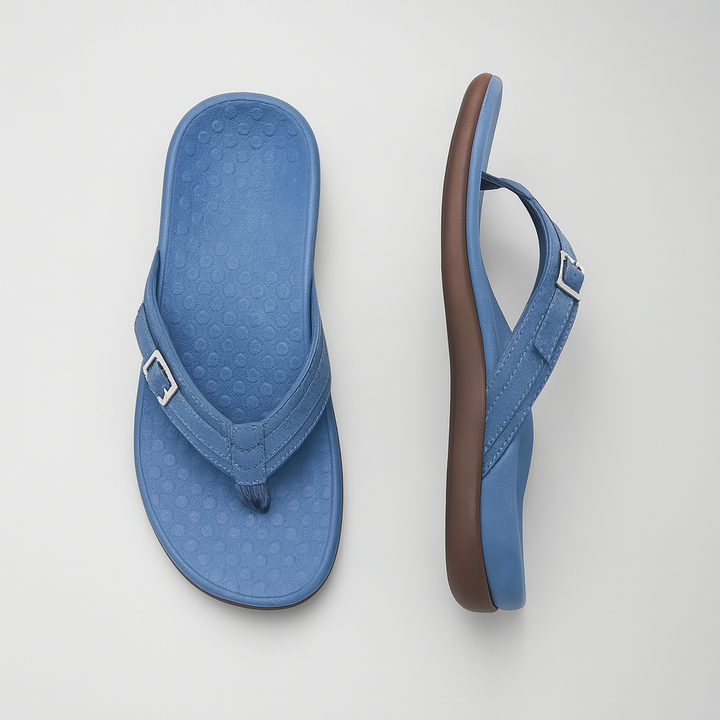 Women’s Cushioned Flip Flops with Arch Support