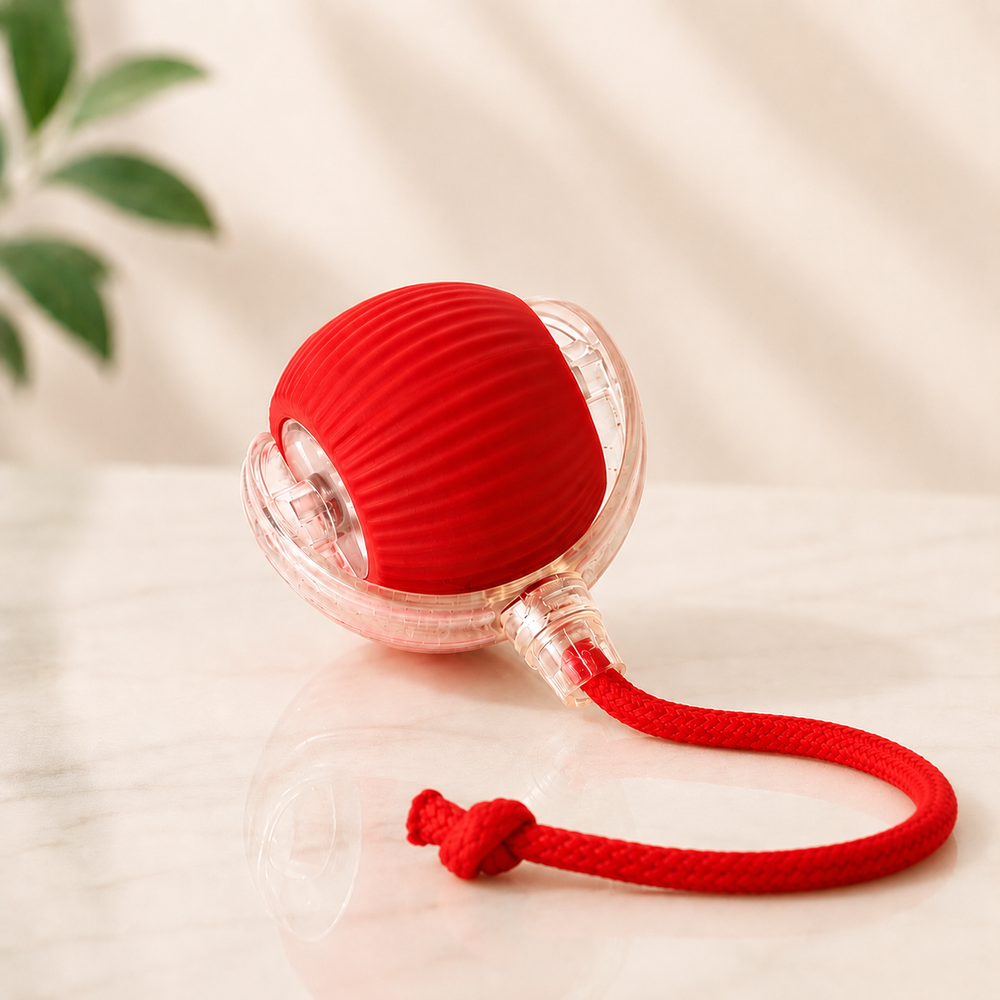 ChaseBall Interactive Chase Toy for Dogs and Cats - LED, USB