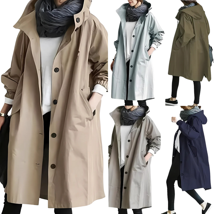 Lune London | Rain jacket with hood - Waterproof - Oversized windbreaker