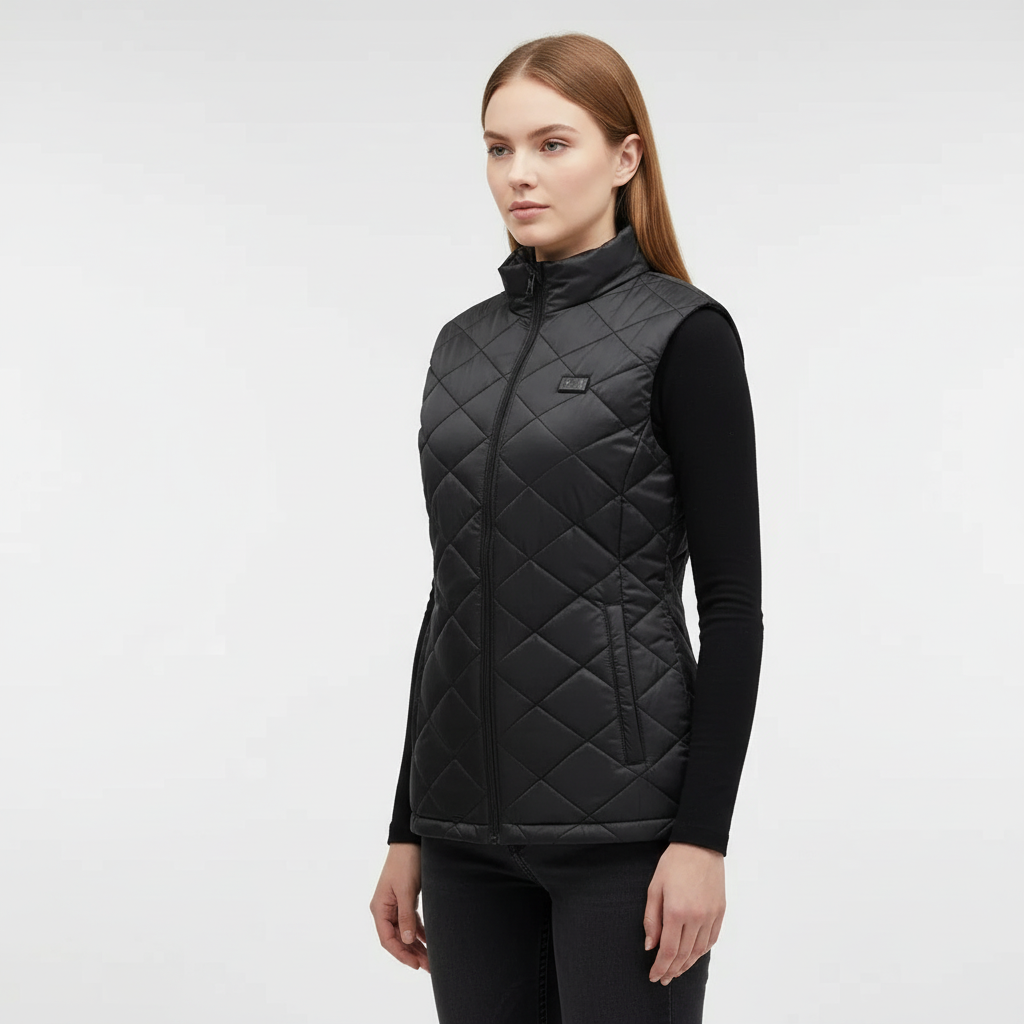 Women's Thermal Gilet with Nine Zones - Amber