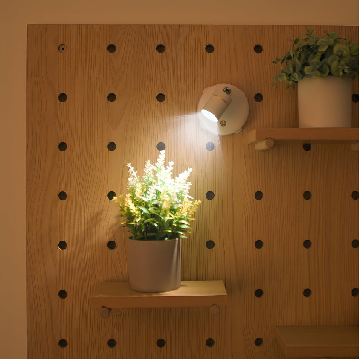 Wireless Adjustable Wall Spotlight with Remote Control