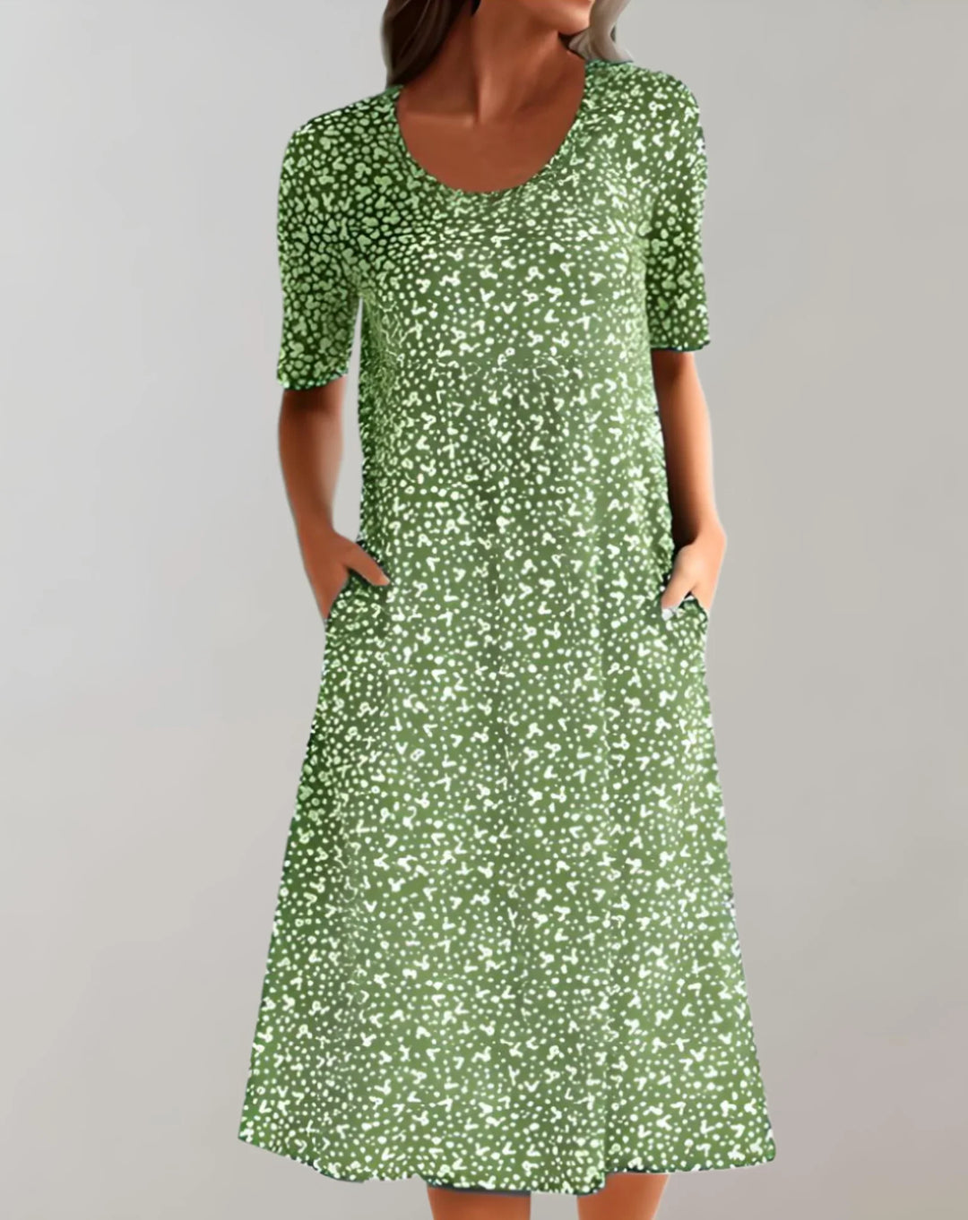 Women’s Lightweight V Neck comfortable Dress