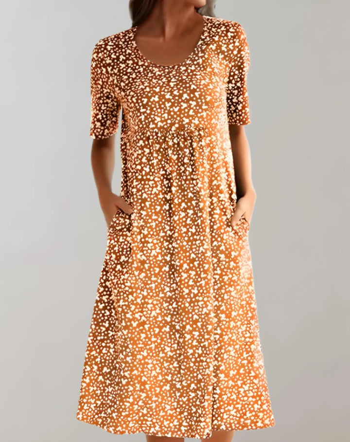 Women’s Lightweight V Neck comfortable Dress