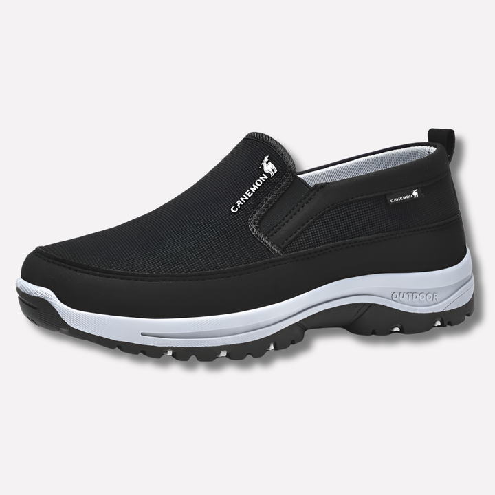 Men's Wide Fit Walking Shoes with Arch Support