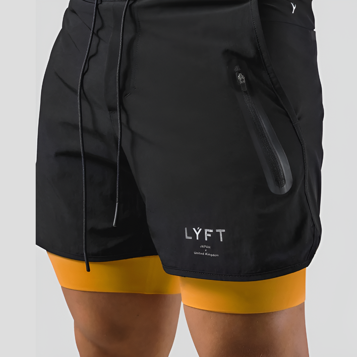 Men's 2-in-1 Sports and Training Shorts