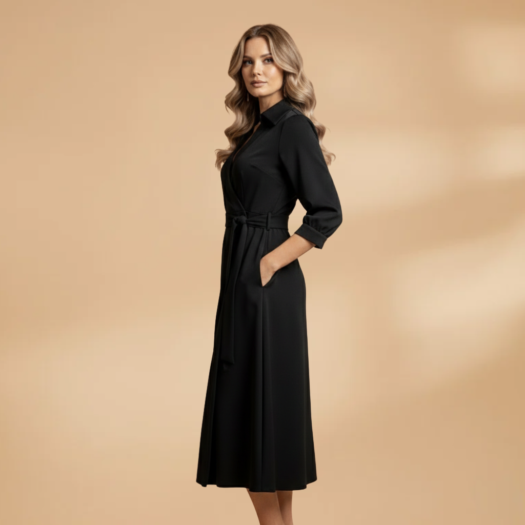 https://cdn.shopify.com/s/files/1/0973/8856/0715/files/Long-Sleeve_A-Line_Dress_with_V-Neck_and_Bow_Pockets_5.png?v=1770991125