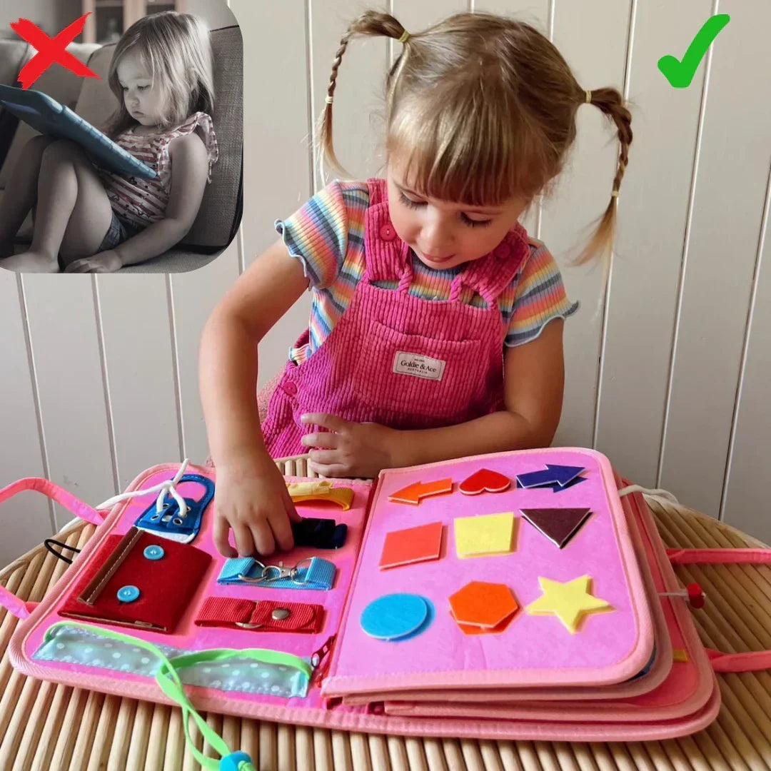 Montessori learning book – encourages independence in children