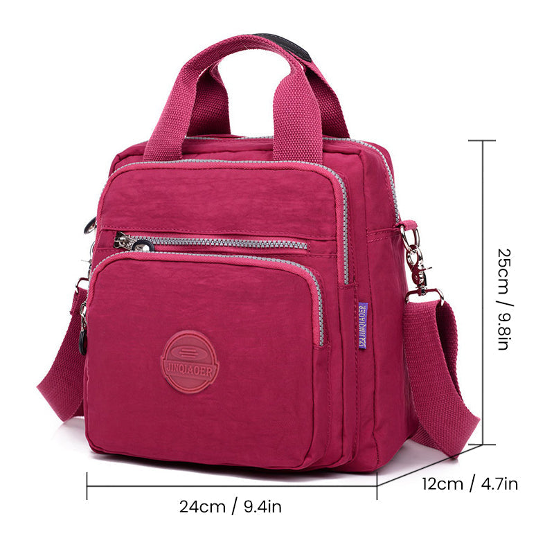 Water-resistant Multifunctional Crossbody Bag Versatile Elegance for Everyday Use
