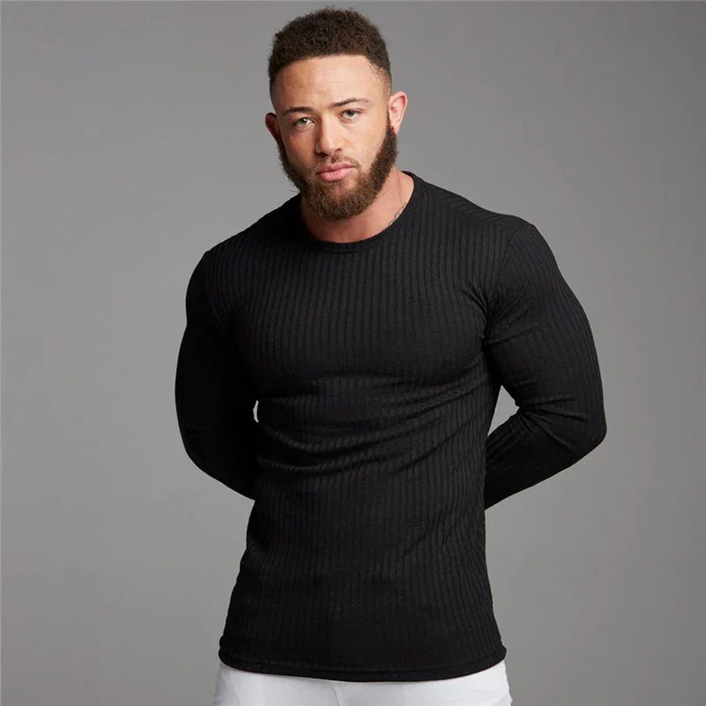 Fine Fine Wool-like Sweater  Elegant Casual Style