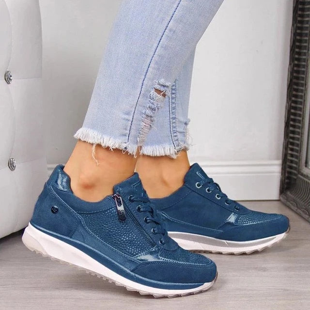 Women's Cushioned Sneakers with Arch Support