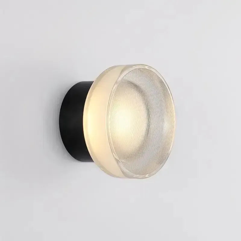 Nordic Round Wall Light – Modern LED Wall Lamp for Bedroom and Hallway