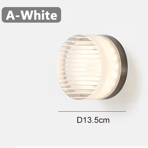 Nordic Round Wall Light – Modern LED Wall Lamp for Bedroom and Hallway