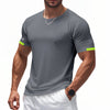 Men's Functional T-Shirt with Breathable Design and Reflective Details