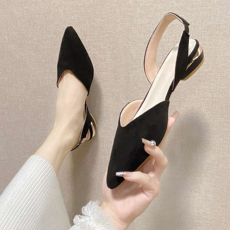 Women Elegant Slingback Ballerinas with Adjustable Strap Design Chic und Stil