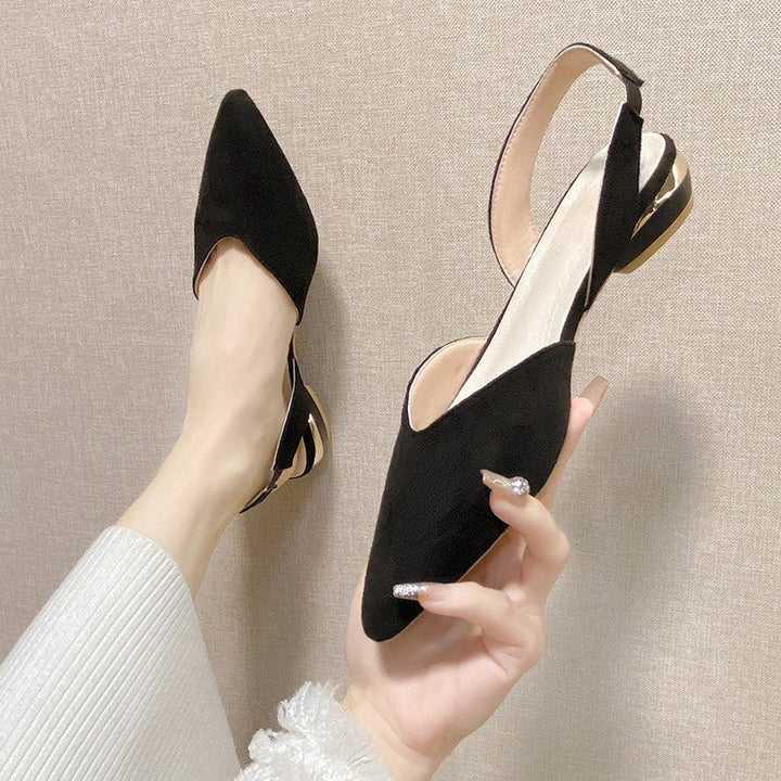 Women Elegant Slingback Ballerinas with Adjustable Strap Design Chic und Stil