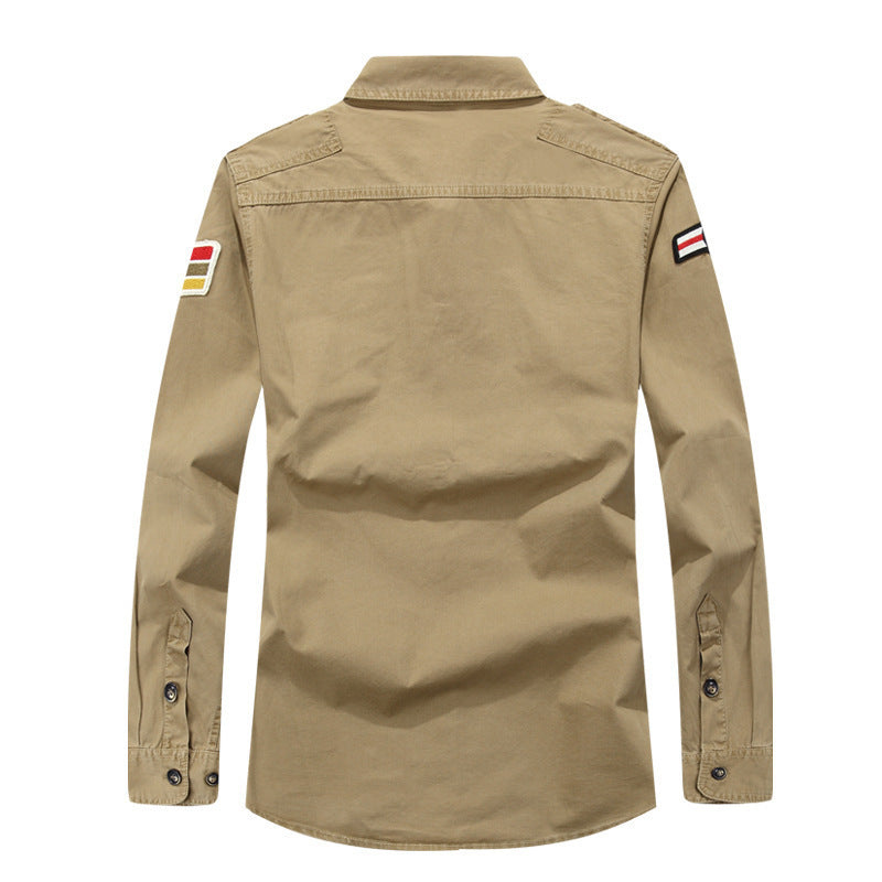 Trendy utility shirt for men with practical pockets Lune London