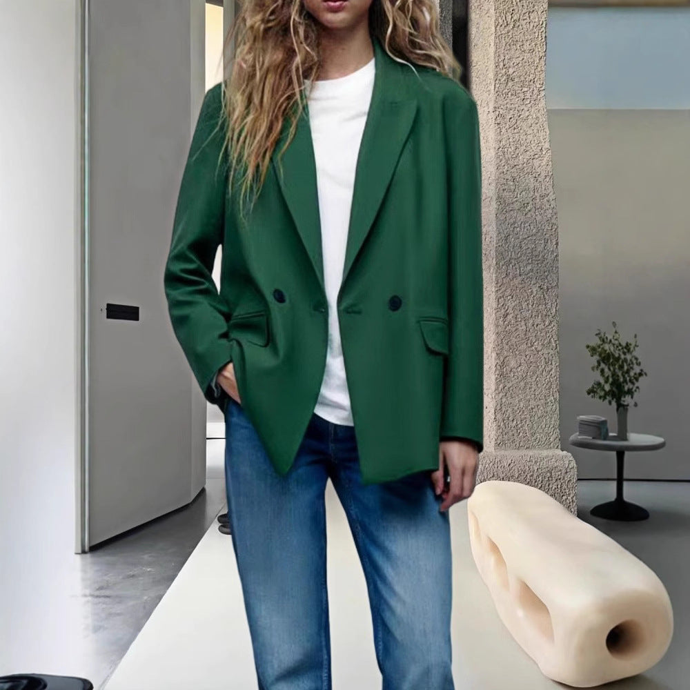 Women Stylish and Elegant Oversized Blazer Chic und Stil