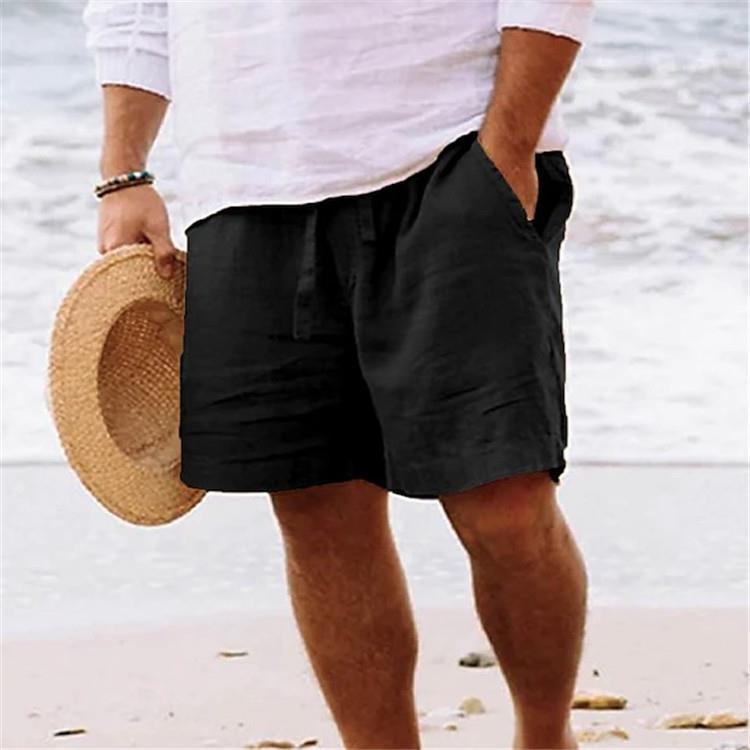 Light leisure pants for men in breathable linen Lune London